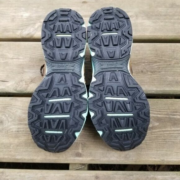 Asics Gel-Venture 7 Running Athletic Shoes Sneakers Black Orange Pop Woman's 9 - Picture 8 of 10